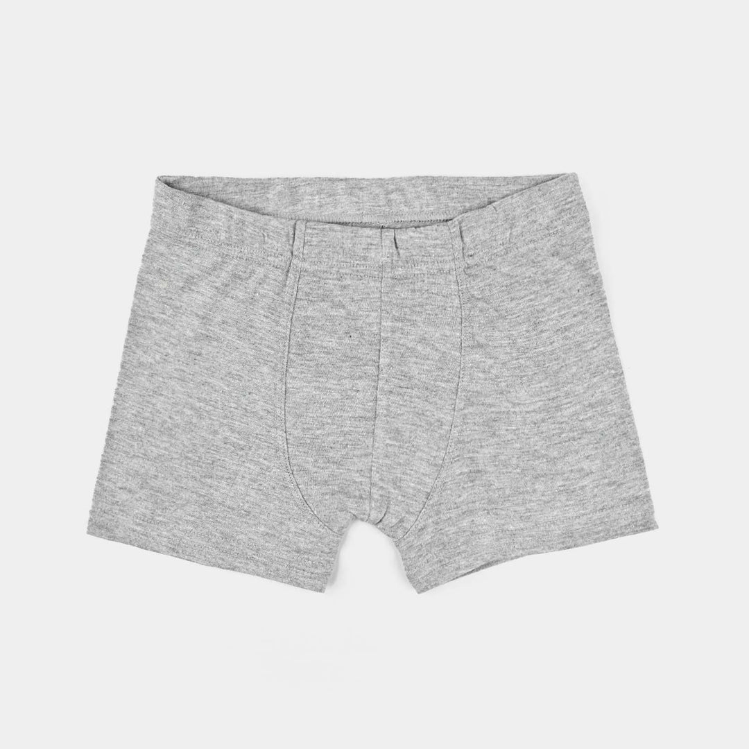 Pack OF  2 Boys Cotton Jersey Basic Boxer-Grey/Navy
