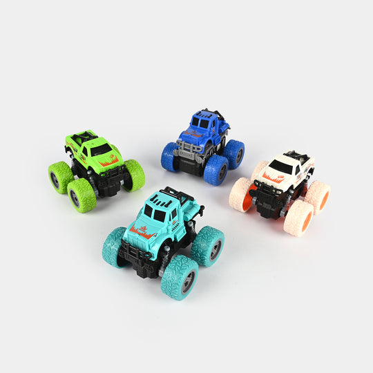Friction Powered Mini Vehicles/Cars (4Pcs)