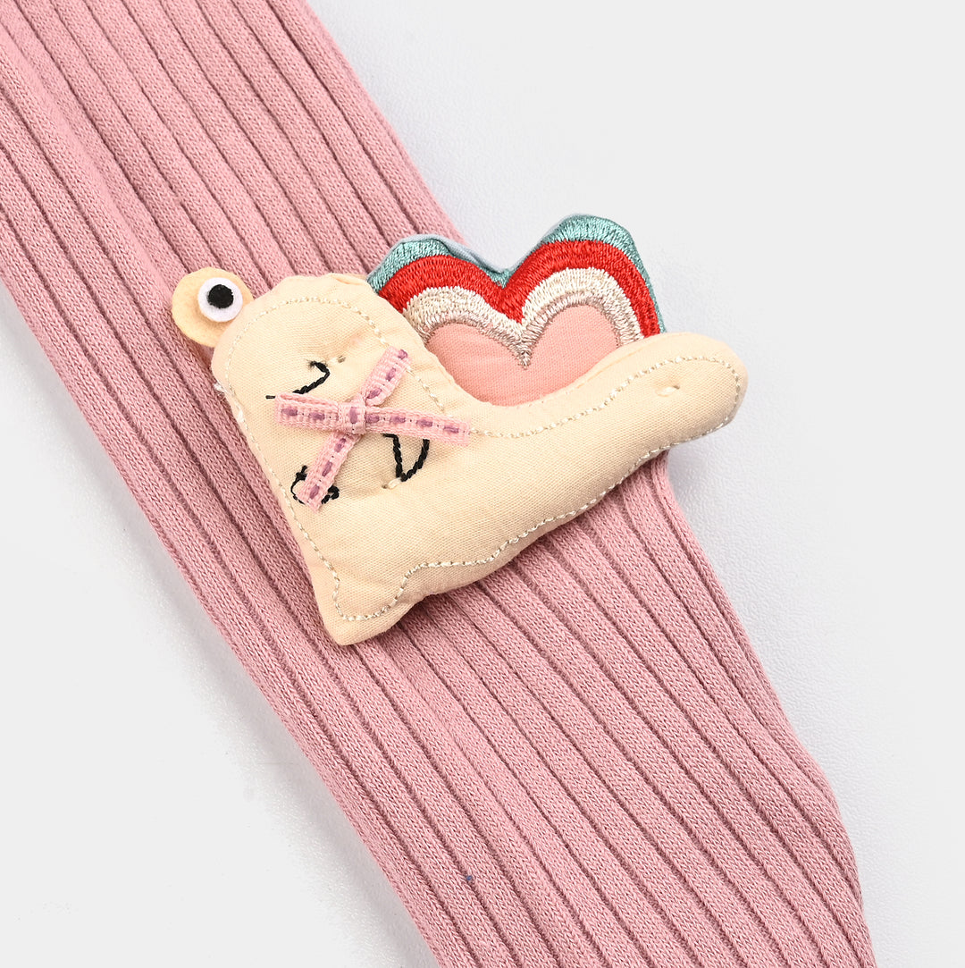 Girls Cotton Tights W/Socks