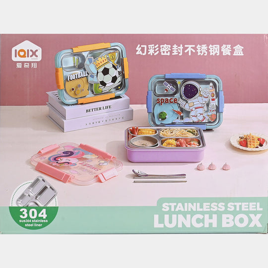 Durable & Leak-Proof Stainless Steel Lunch Box