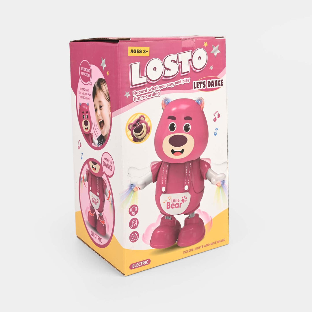 Electric Bear With Light & Music For Kids