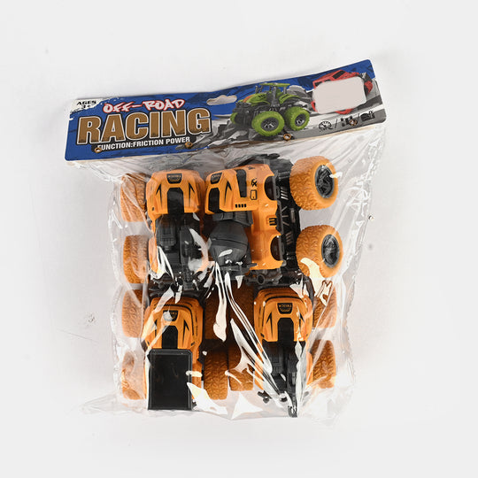 Friction Powered Mini Vehicles/Cars (4Pcs)