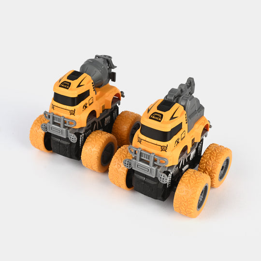 Friction Powered Mini Vehicles/Cars (4Pcs)