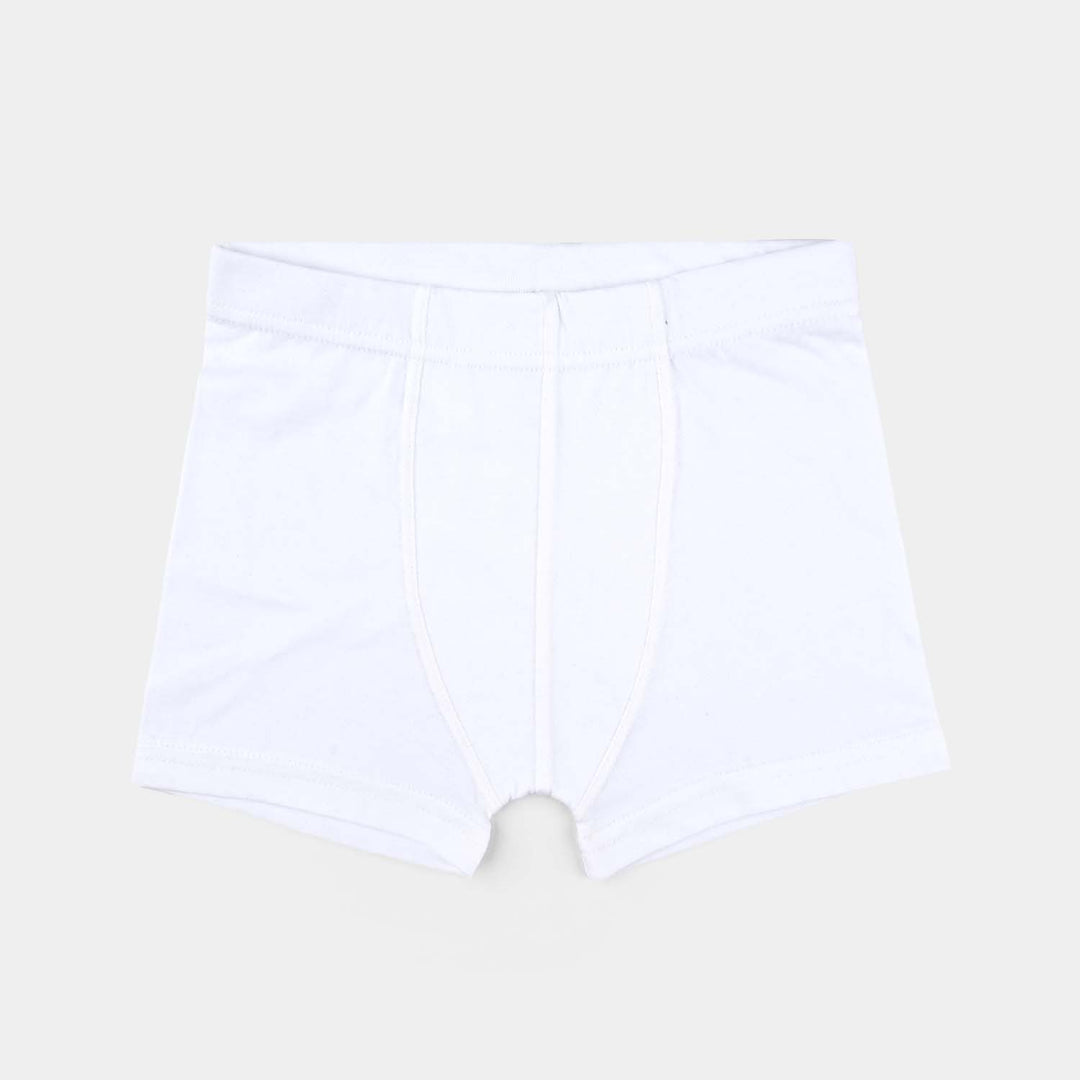 Pack OF 2 Boys Cotton Jersey Basic Boxer-White/Black