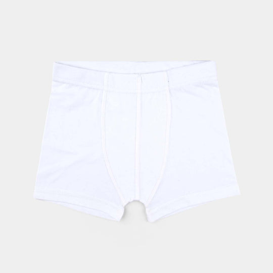 Pack OF 2 Boys Cotton Jersey Basic Boxer-White/Black