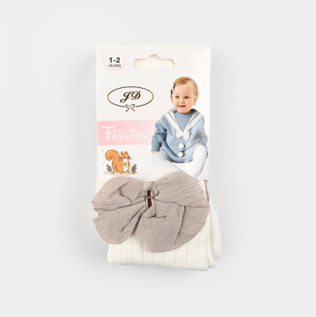 Girls Cotton Tights W/Socks