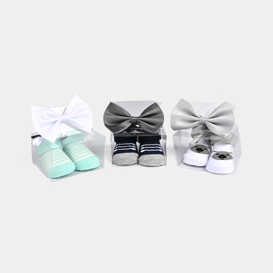 BABY BOOTIES AND HEADBANDS 6PCS SET