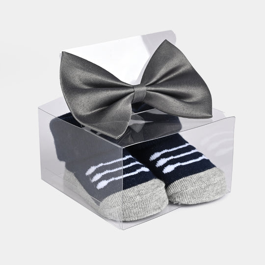 BABY BOOTIES AND HEADBANDS 6PCS SET
