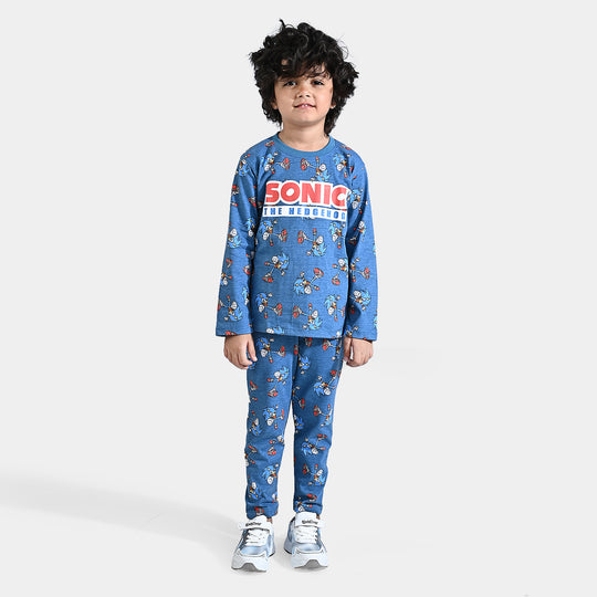 Boys Poly Cotton Knitted Nightwear