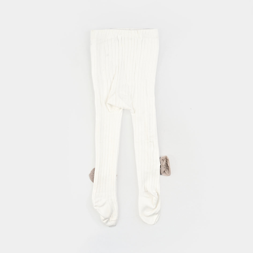 Girls Cotton Tights W/Socks