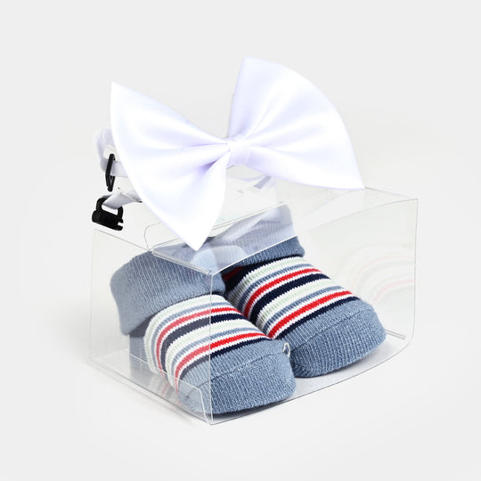 BABY BOOTIES AND HEADBANDS 6PCS SET
