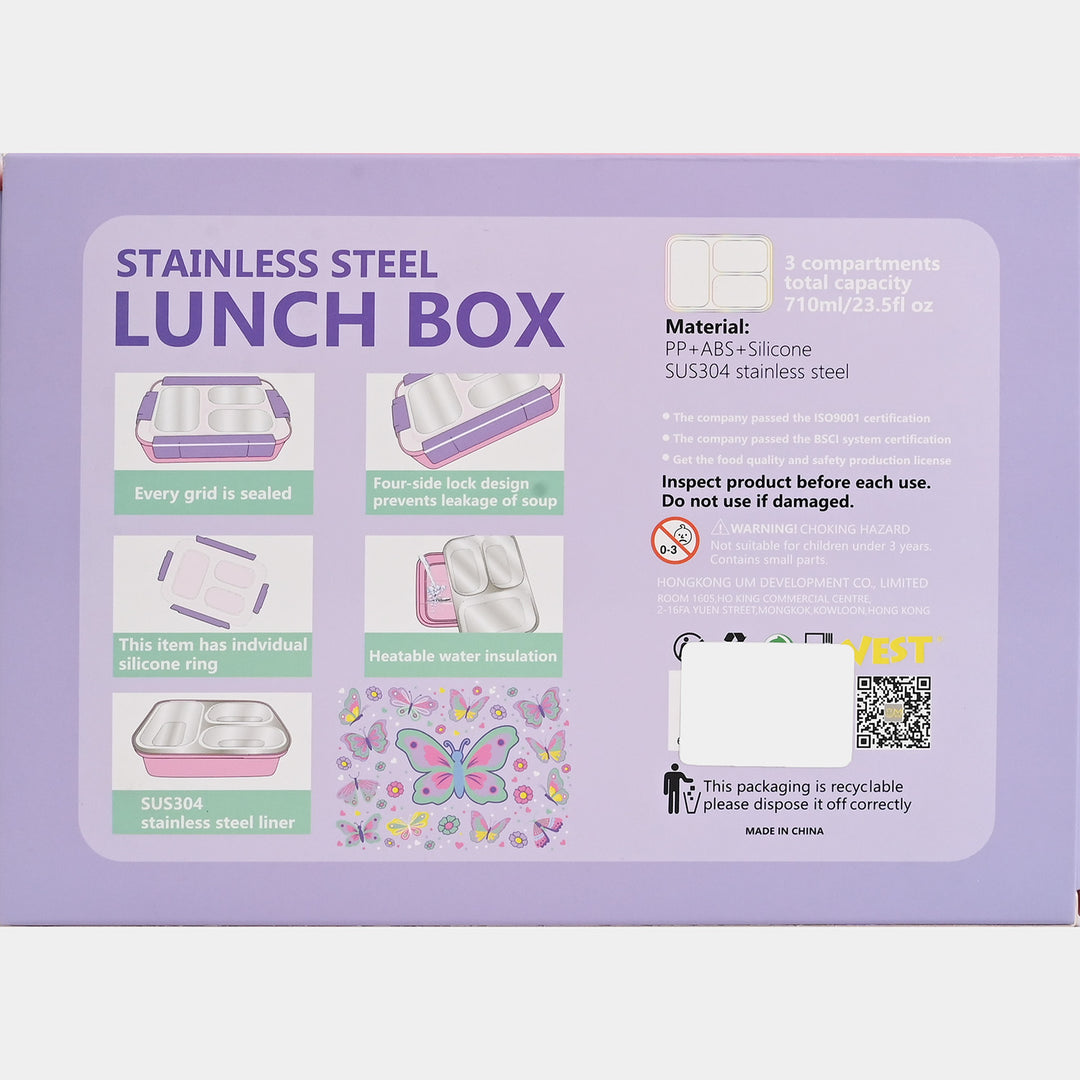 STAINLESS STEEL LUNCH BOX FOR KIDS