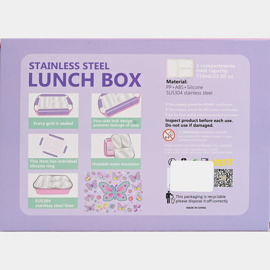 STAINLESS STEEL LUNCH BOX FOR KIDS