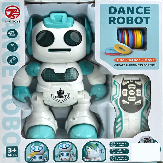 Remote-Controlled Flying Saucer Action Robot For Kids