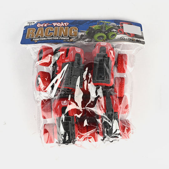 Friction Powered Mini Vehicles/Cars (4Pcs)