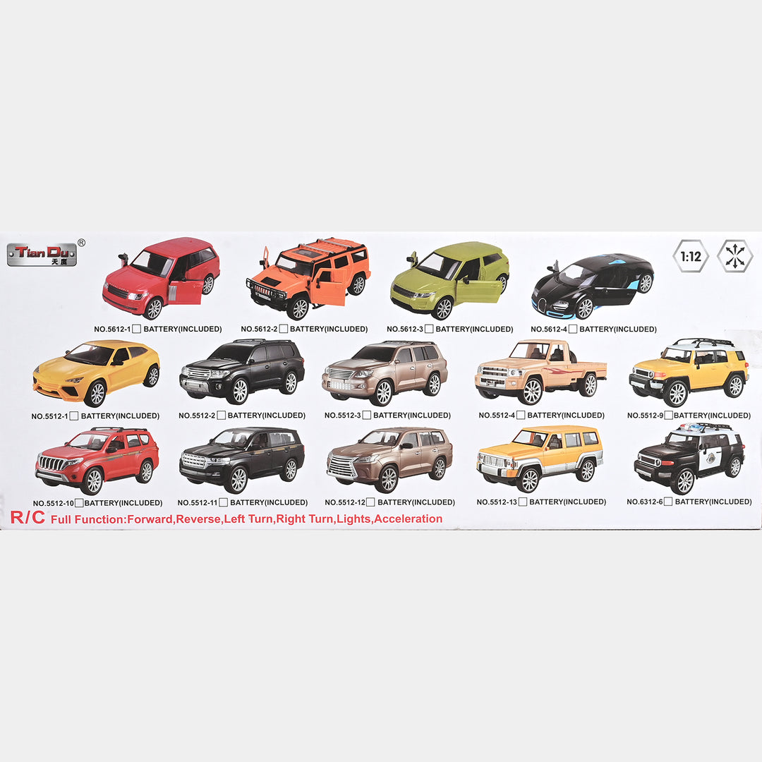 Remote Control 4 Function Car For Kids
