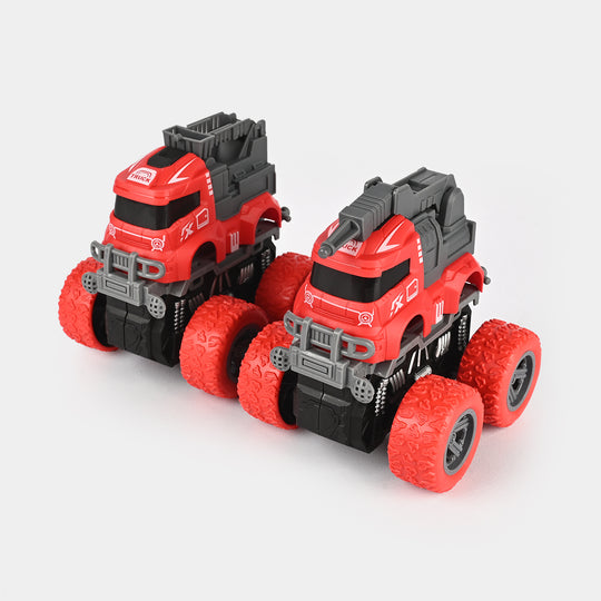 Friction Powered Mini Vehicles/Cars (4Pcs)