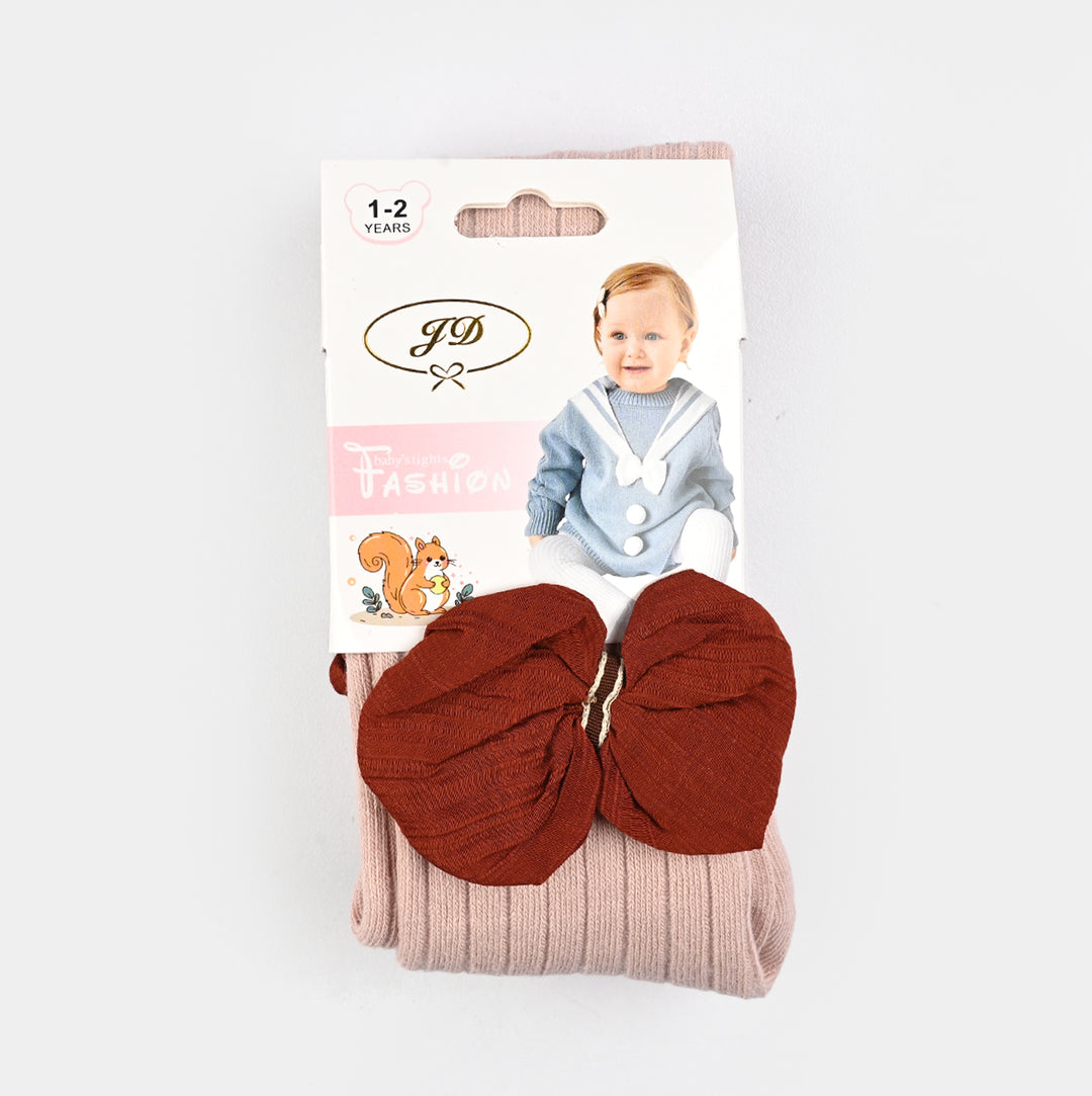 Girls Cotton Tights W/Socks