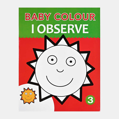 I Observe Kids Activity Coloring Book