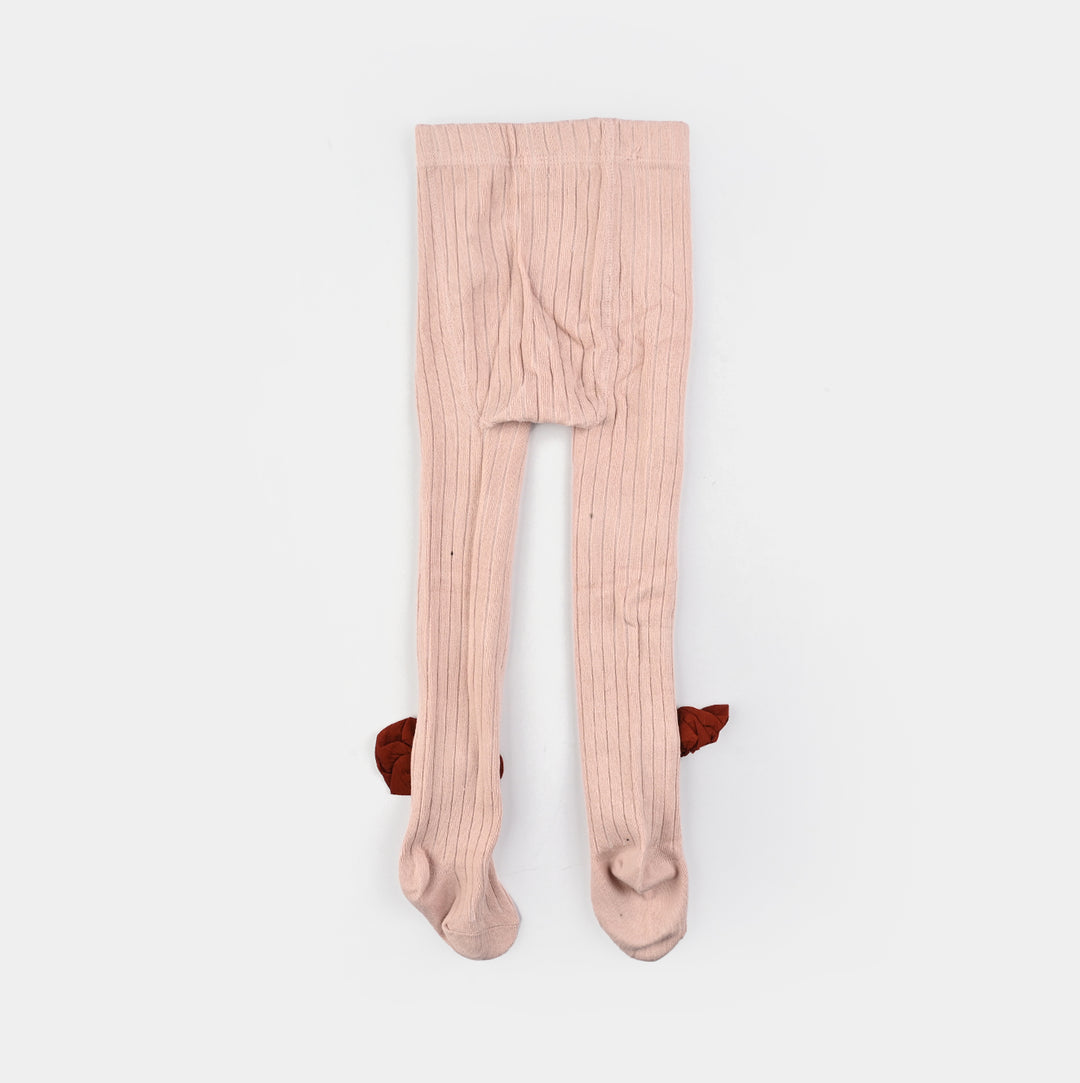 Girls Cotton Tights W/Socks