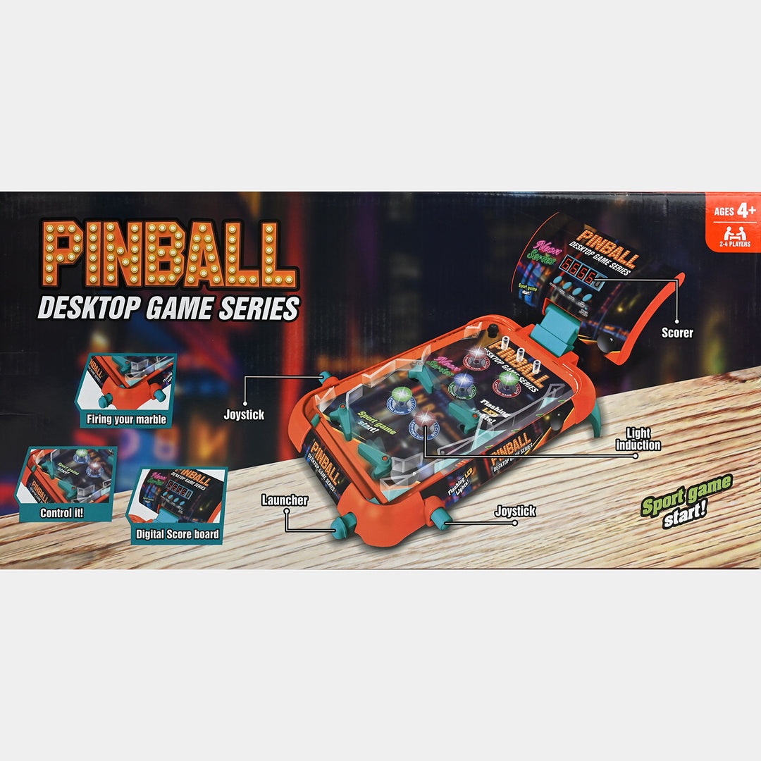 Mini Pinball Game – LED Lights & Sound For Kids