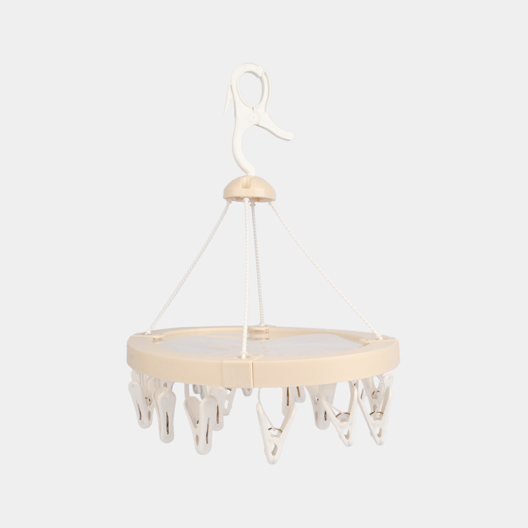 Laundry Cloth Hanger Clips Set | Crystal Oval 20Pcs