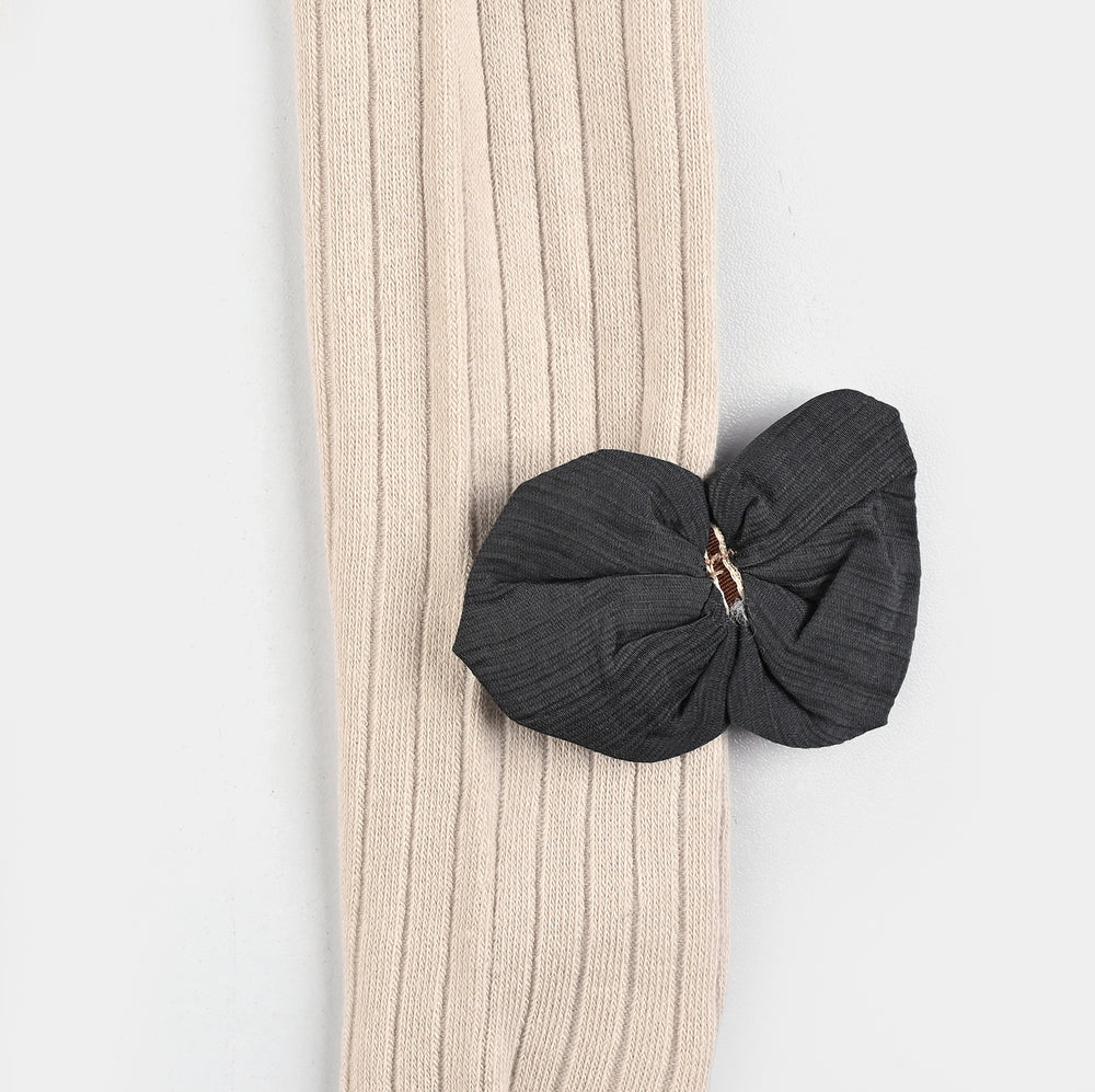 Girls Cotton Tights W/Socks