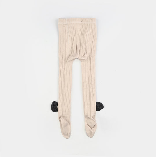 Girls Cotton Tights W/Socks