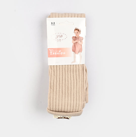 Girls Cotton Tights W/Socks