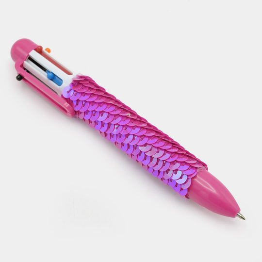 Sequin Multi-color Ballpoint Pen