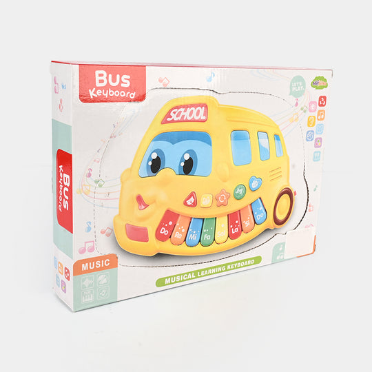 Bus Piano For kids - Red