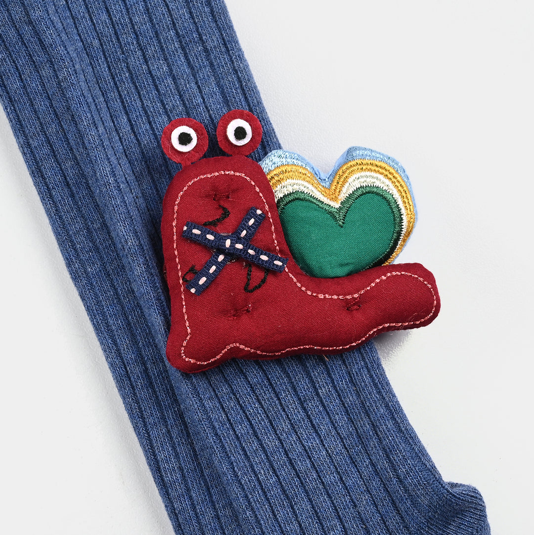 Girls Cotton Tights W/Socks