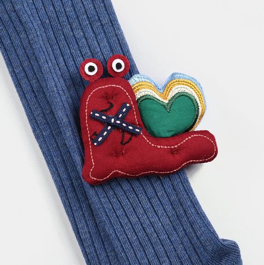 Girls Cotton Tights W/Socks