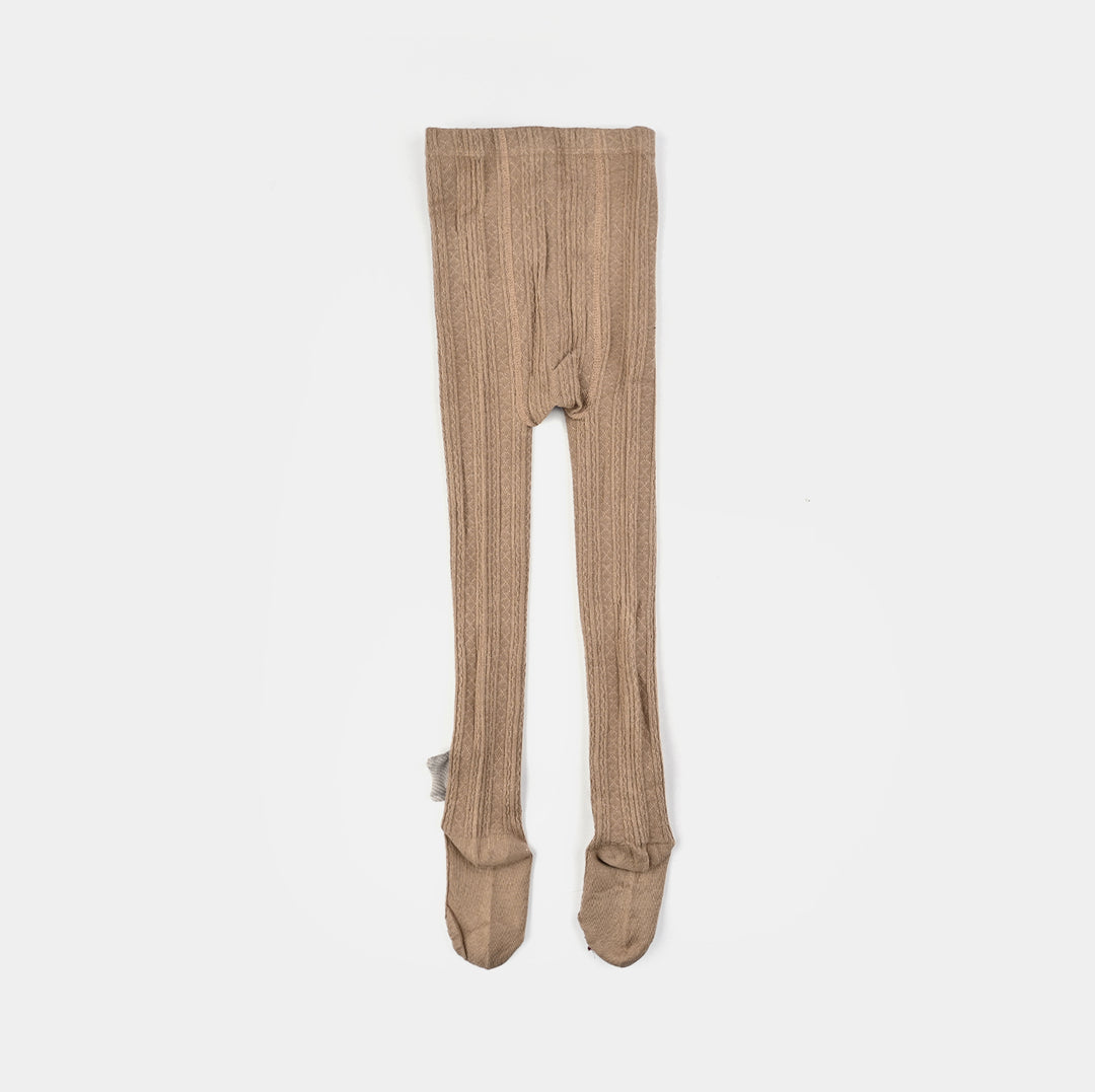 Girls Cotton Tights W/Socks