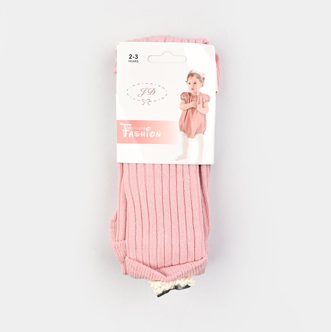 Girls Cotton Tights W/Socks