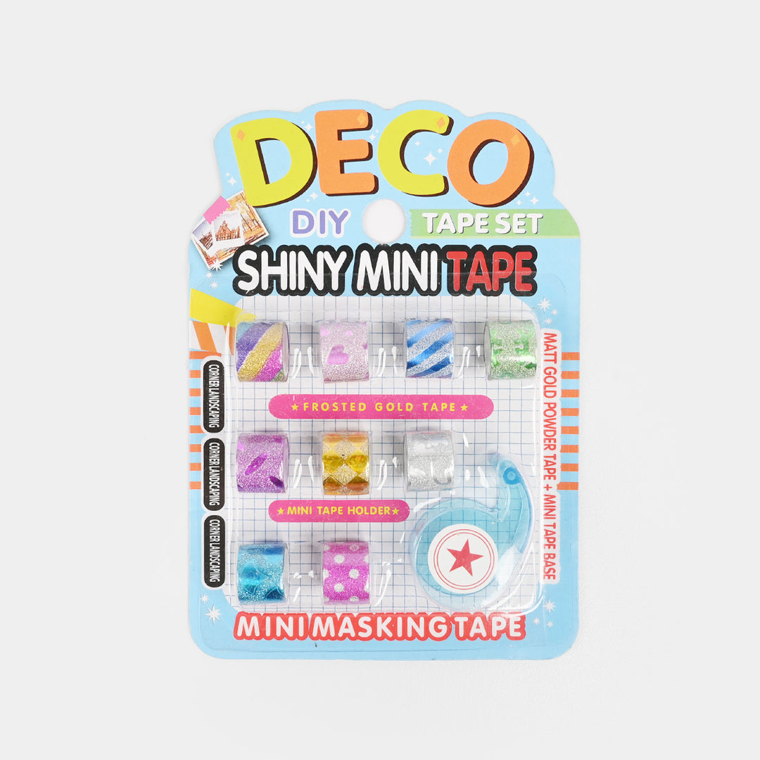 Deco DIY Shiny Mini Masking Tape Set