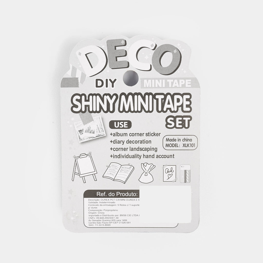 Deco DIY Shiny Mini Masking Tape Set