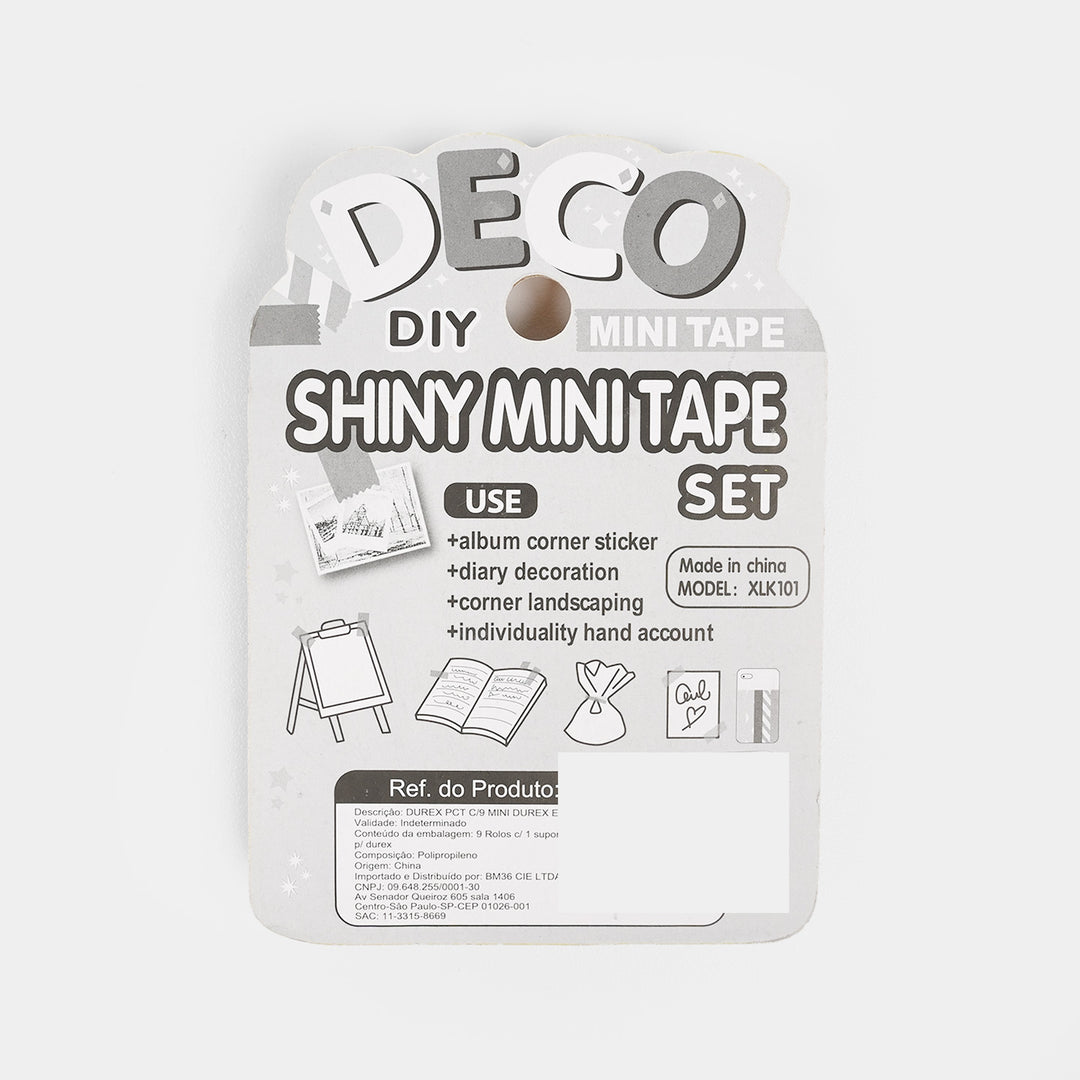 Deco DIY Shiny Mini Masking Tape Set