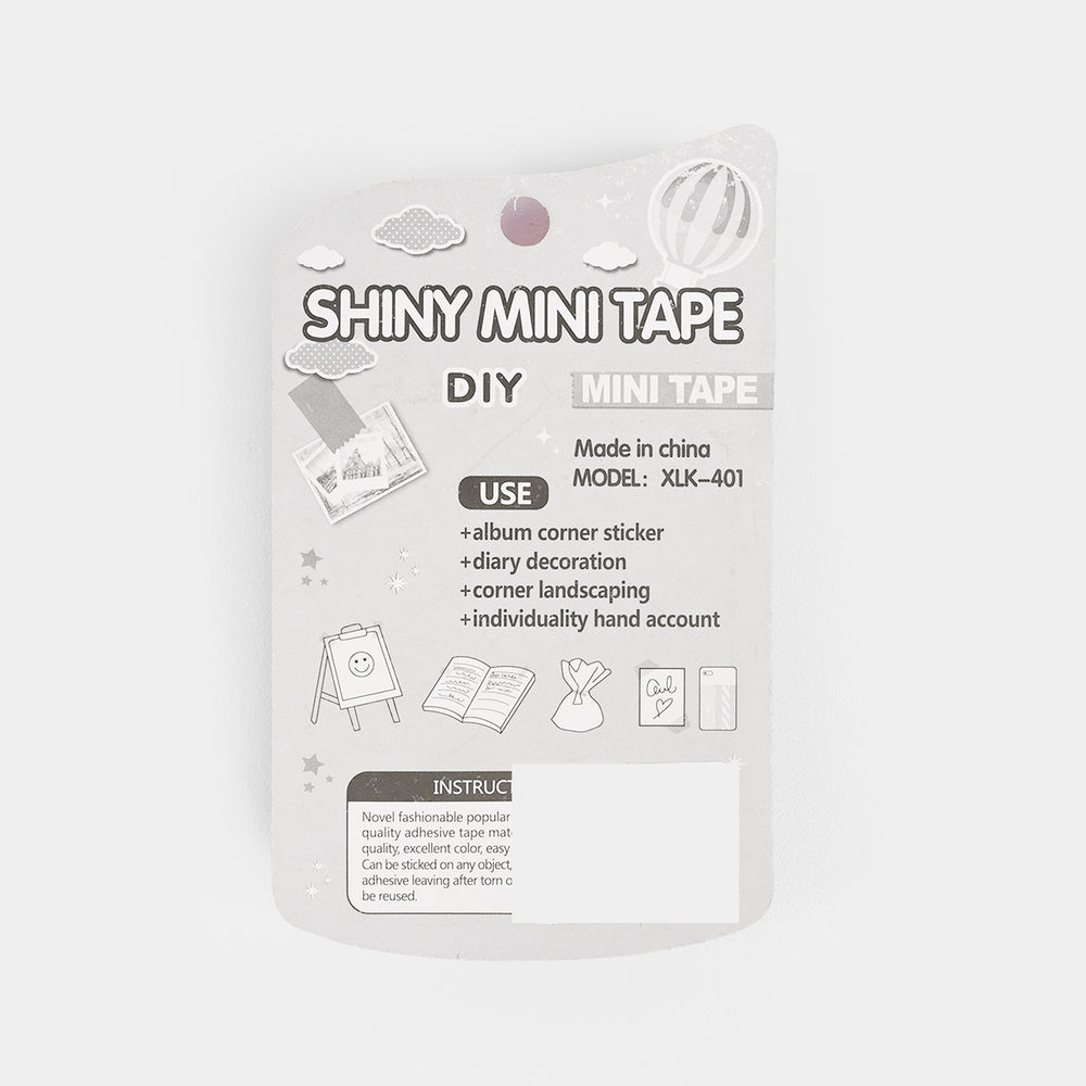 Deco DIY Shiny Mini Masking Tape Set