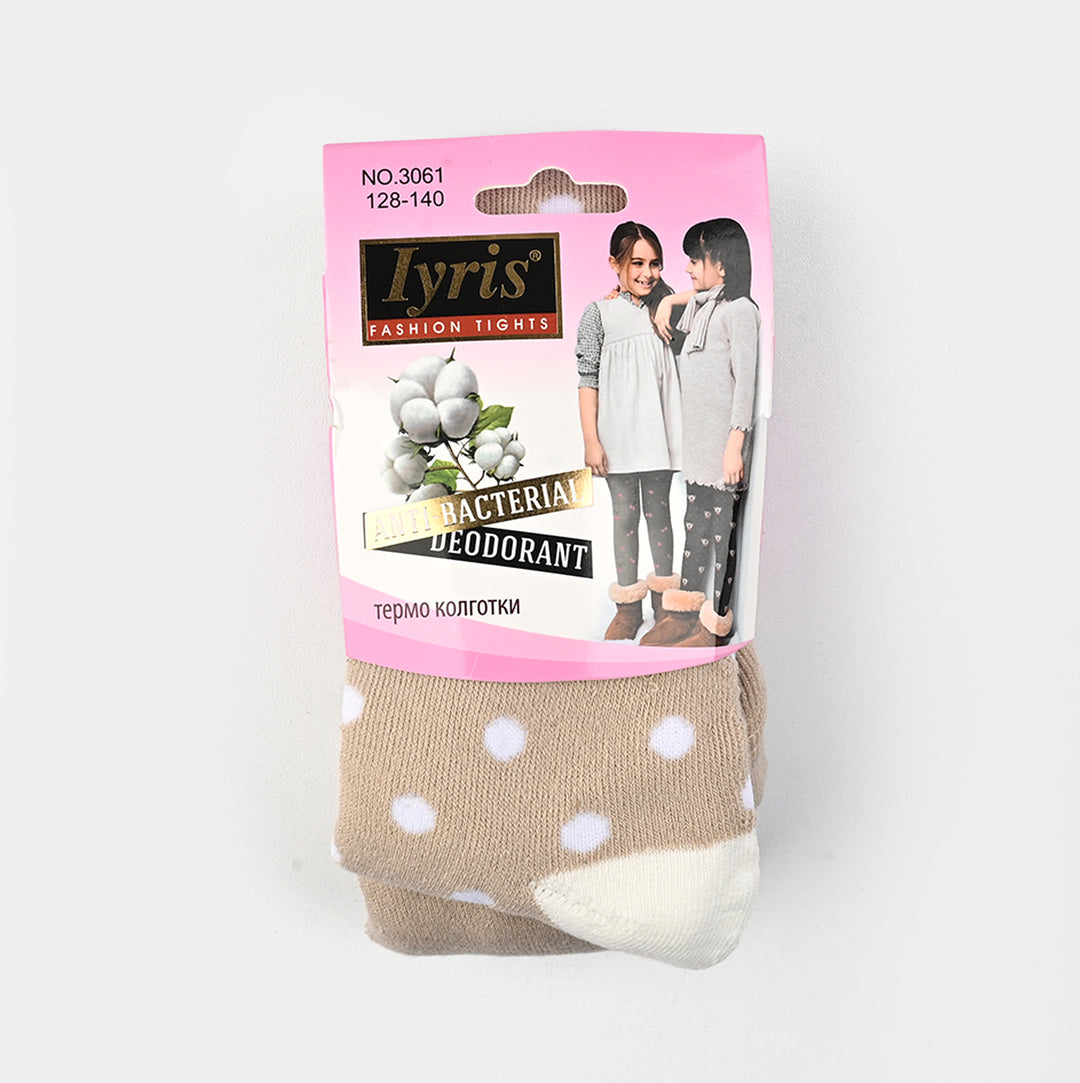 Girls Cotton Tights W/Socks