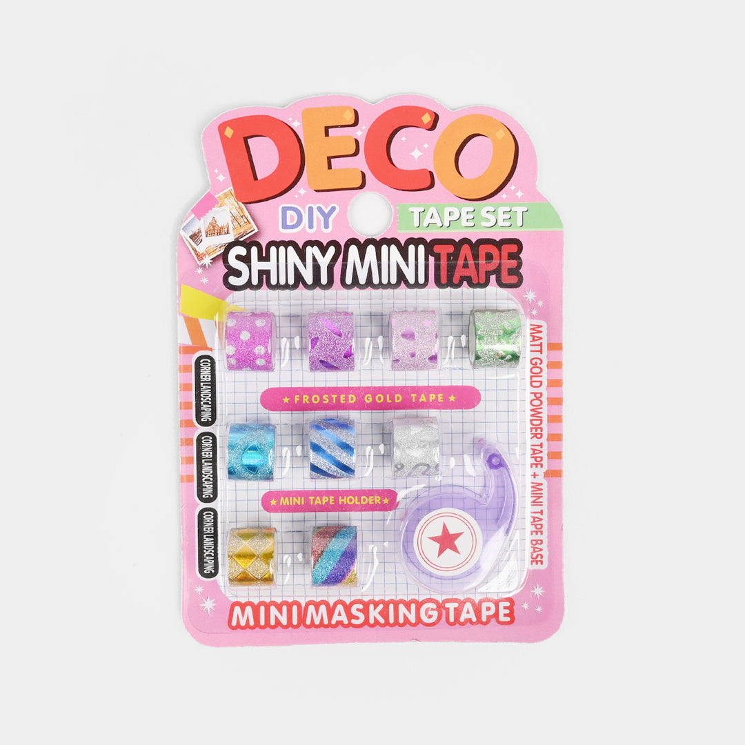 Deco DIY Shiny Mini Masking Tape Set