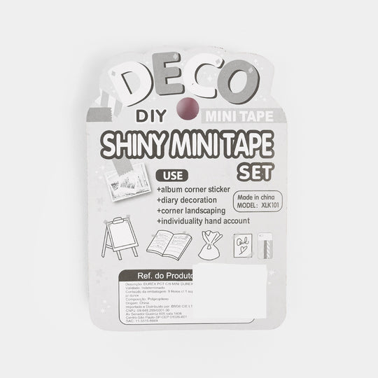 Deco DIY Shiny Mini Masking Tape Set