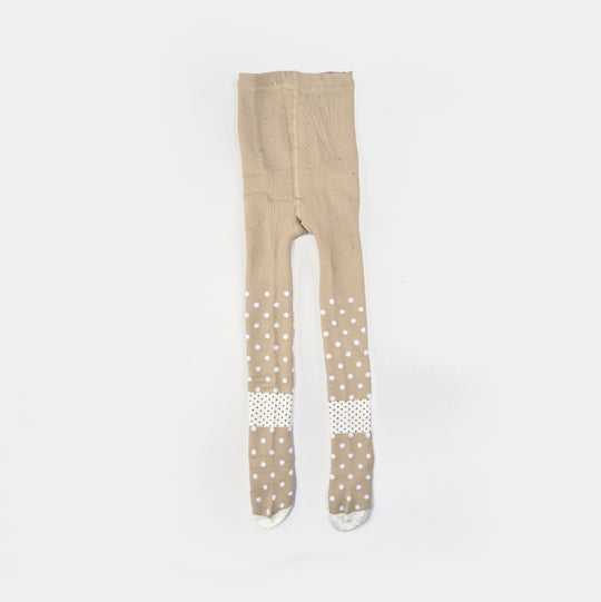 Girls Cotton Tights W/Socks