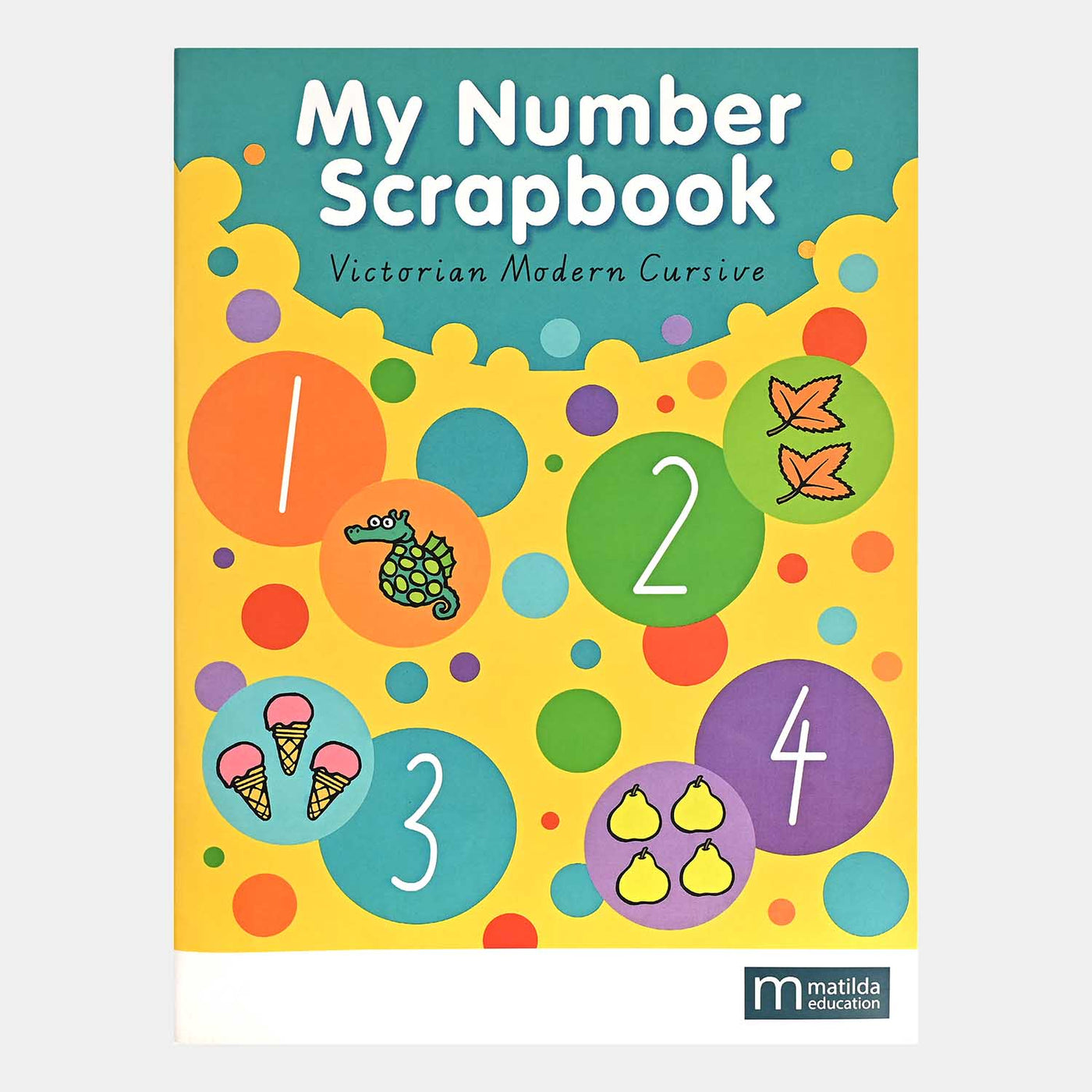 My scrapbook numbers activity