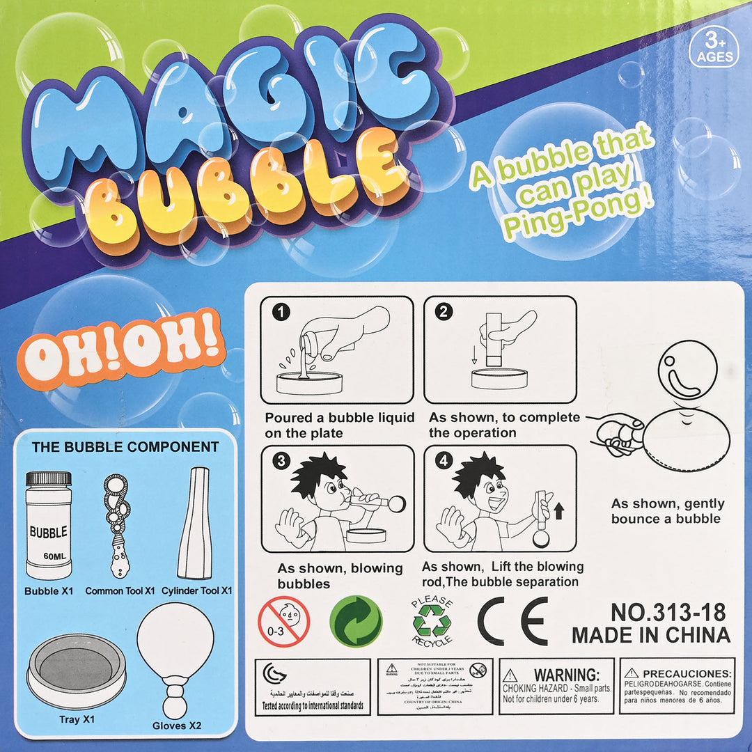 Racket Bouncing Bubbles Set