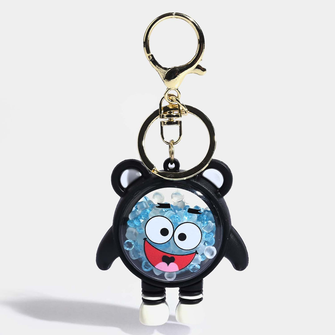 Acrylic Beads Character Elegant Keychain