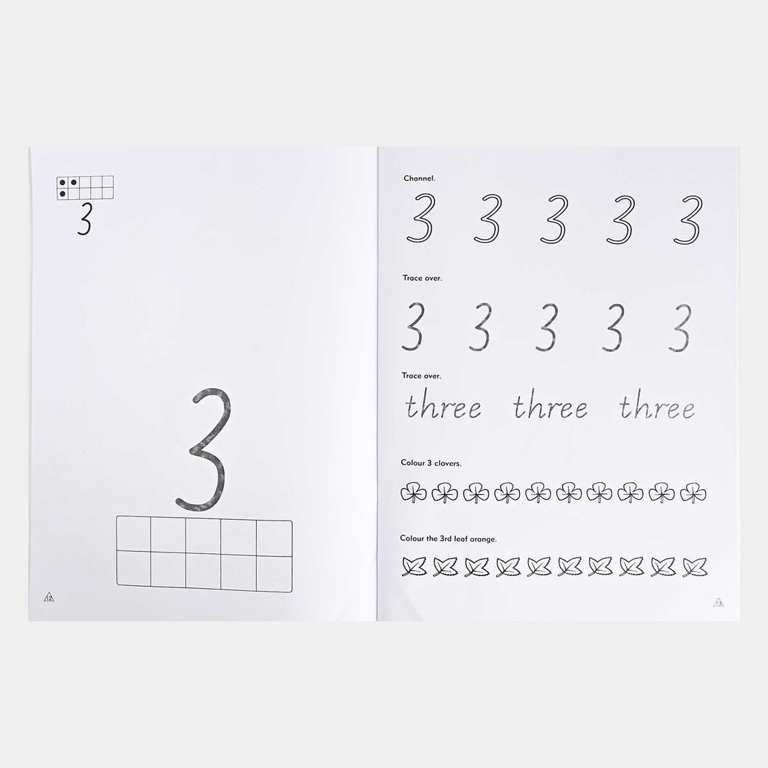 My scrapbook numbers activity