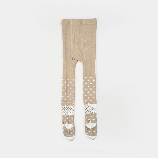 Girls Cotton Tights W/Socks