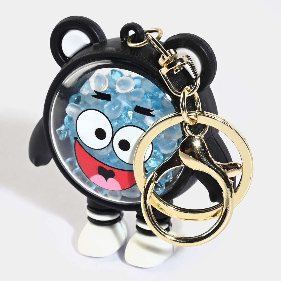 Acrylic Beads Character Elegant Keychain