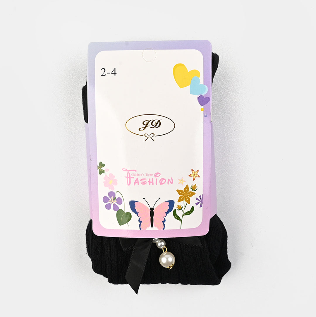 Girls Cotton Tights W/Socks